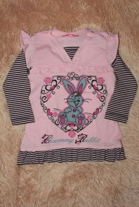 Пакетом новые вещи на 1 год(рост 80 см)