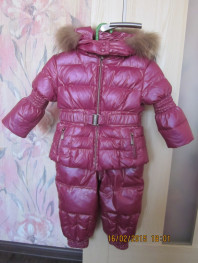 Зимний комплект Baby A раз. 92 см. Пух. Цена 2500.