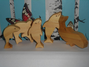 Балансир дельфины