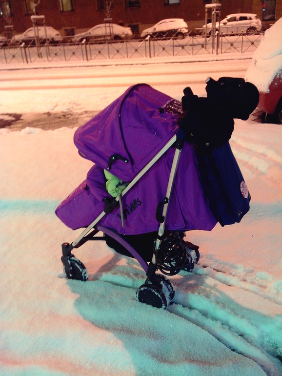 Коляска Avanti Juniors в цвете purple