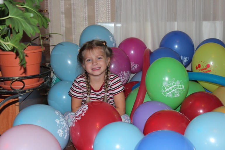 5 лет доченьке