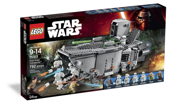 Lego Star Wars Транспорт Первого Ордена 75103