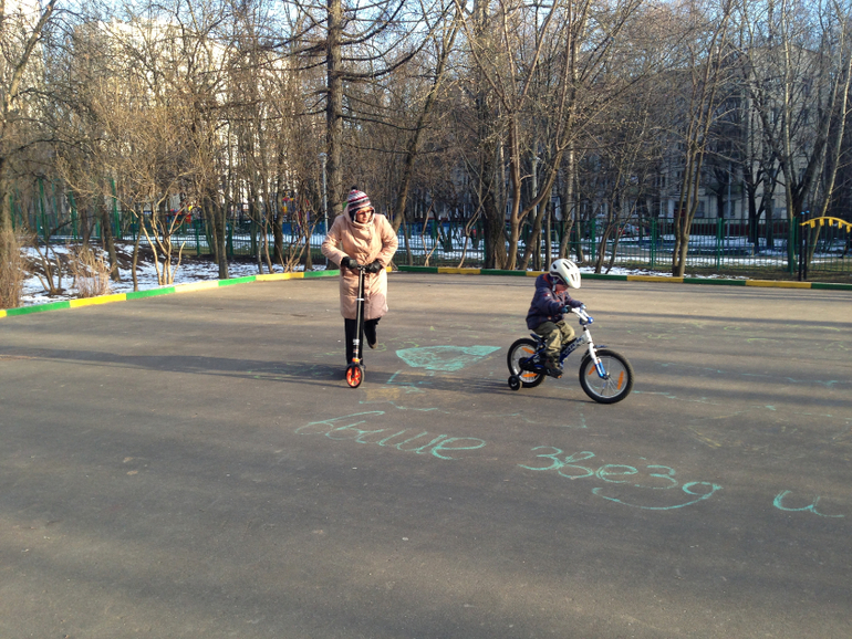 Первое велосипедное