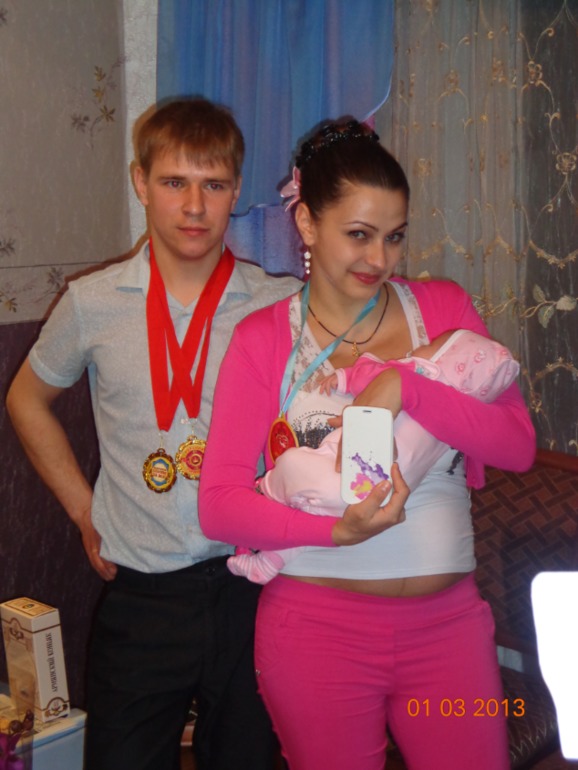 Празднование первого месяца жизни!!!