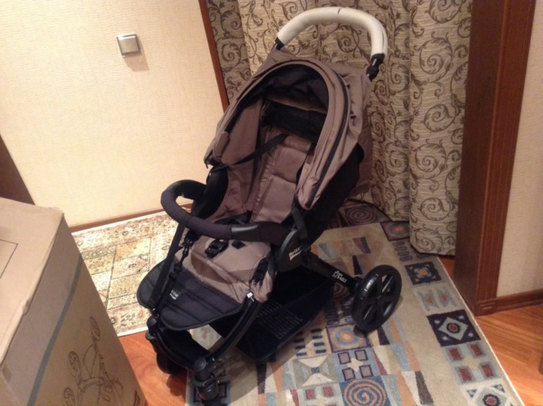 Мое чудо в перьях или покупка Britax b-agile + доработка подножки.