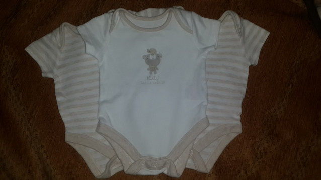 Боди Mothercare, 3 шт
