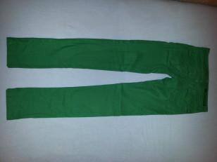 Джинсы зеленые REYSI W28 L32