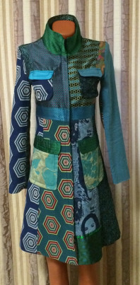 Дизайнерское пальто Desigual. Испания. 40-42 р.