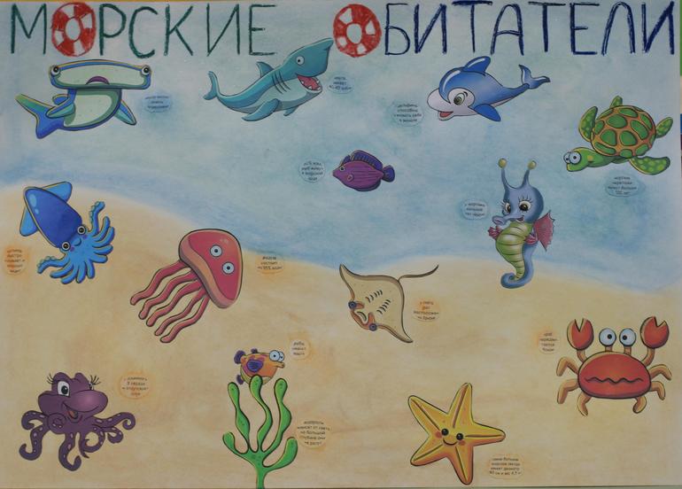 Морские обитатели
