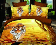 Постельное бельё 3D из полисатина с доставкой!