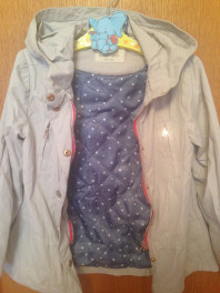 Куртка Zara для девочки 122 рост