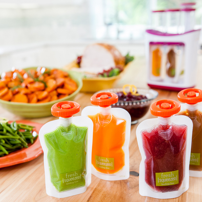 Мягкая упаковка для детского питания Squeeze Pouches