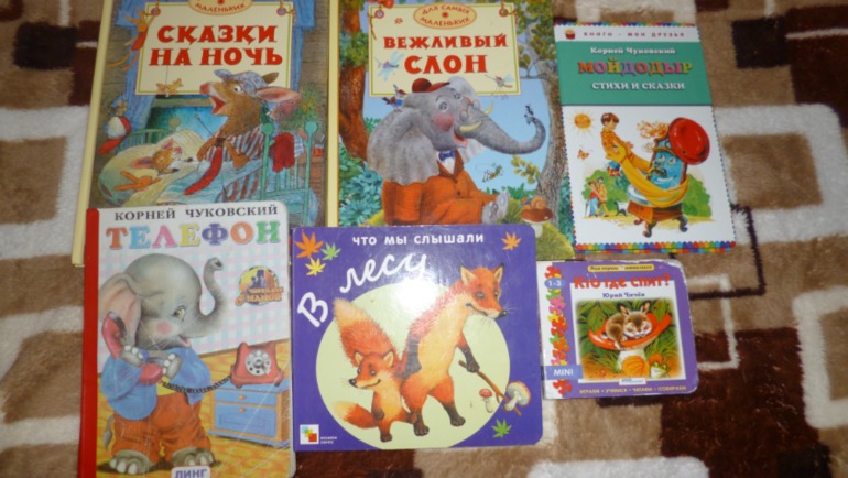 Наши самые любимые книги (1 г 11 мес)