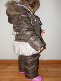 Зимний комплект тм brinco для девочки, р. 110