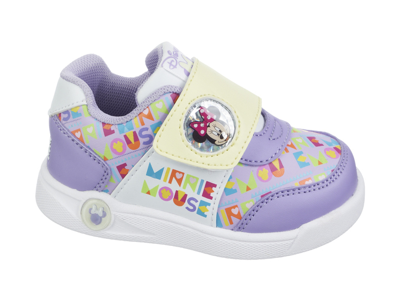 Мигающие кроссовки для девочек Minnie Mouse! Размеры (22 - 28)