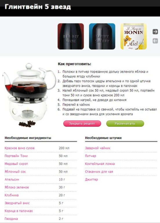 Вариации на тему глинтвейна...