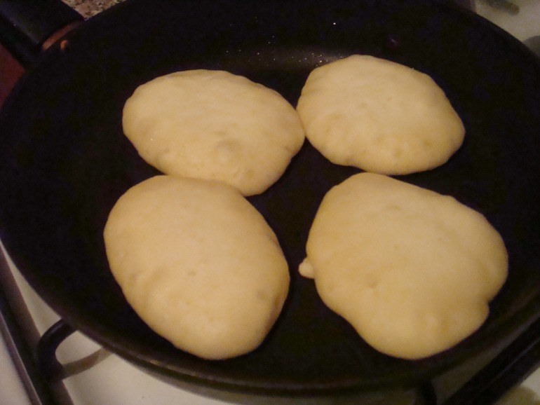 оладушки на ряженке