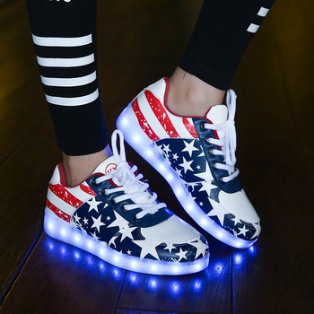 LED-KED Кроссовки со светящейся подошвой