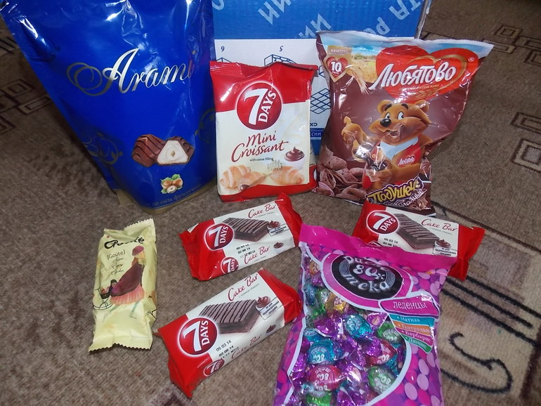 Посылка к дню рождения дочери))