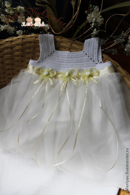 Распродажа платьев для девочек BabyVipCrochet