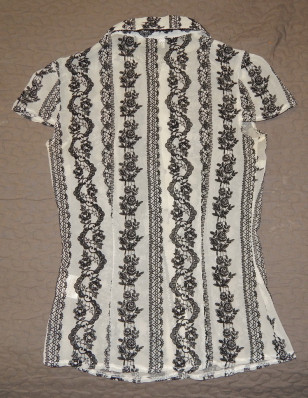 Блузка полупрозрачная с вышивкой