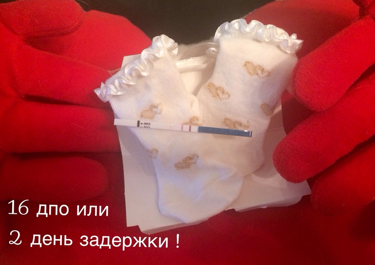 16 дпо второй день задержки !!!