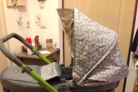 Детская Коляска HAPPY BABY ULTRA LIME