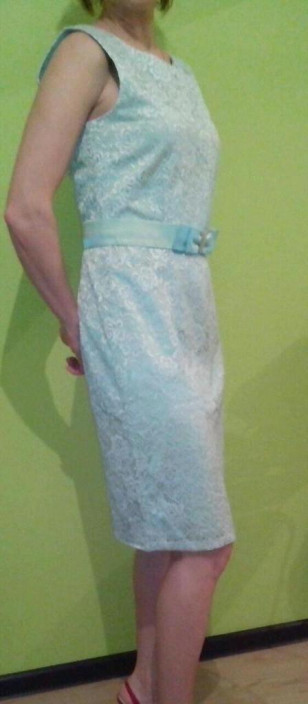 Фисташковое платье новое Petti Dress
