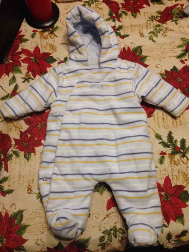 утепленный комбинезон mothercare new baby