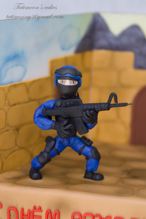 Торт "Counter strike"