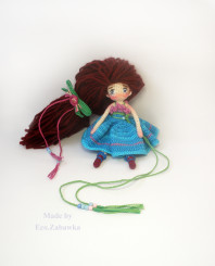 Авторская куколка _Маленькая леди_