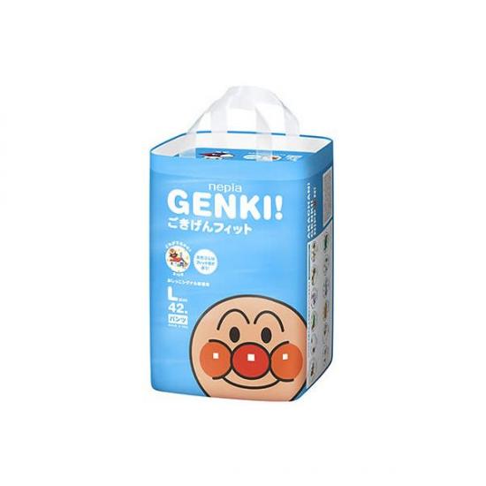 Genki Трусики L (9-14кг) и Подгузники-трусики Mamy Poko