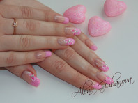 Наращивание ногтей, шеллак