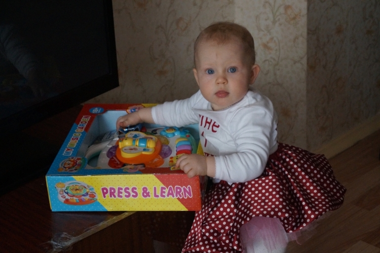 Первый День Рождения Полинки=)