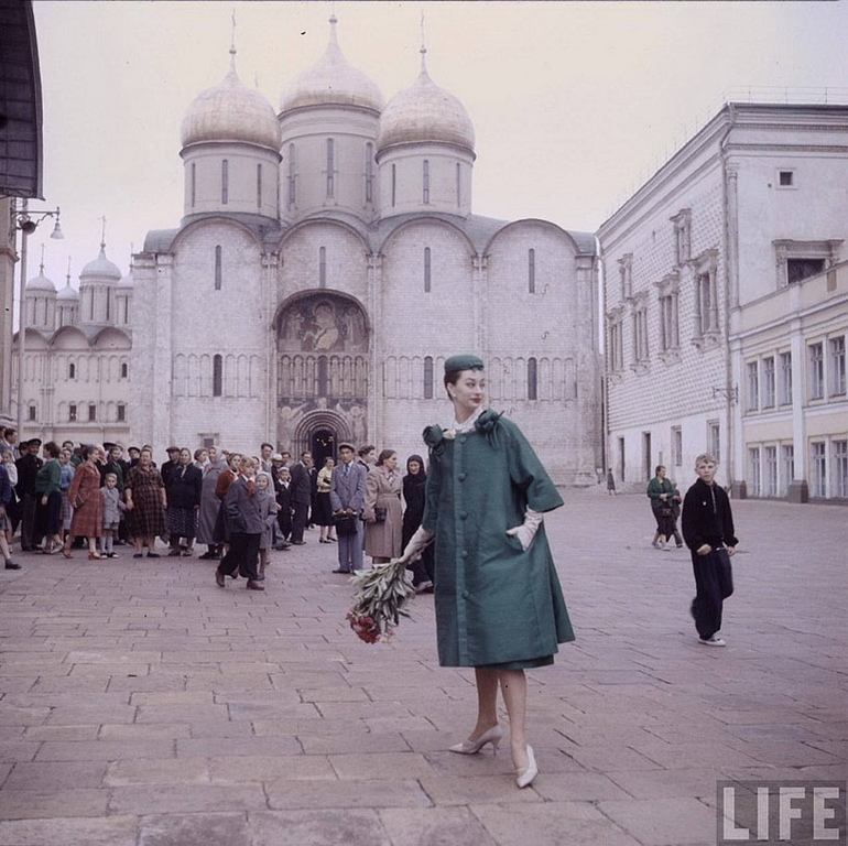 Dior в Москве в 1959)))