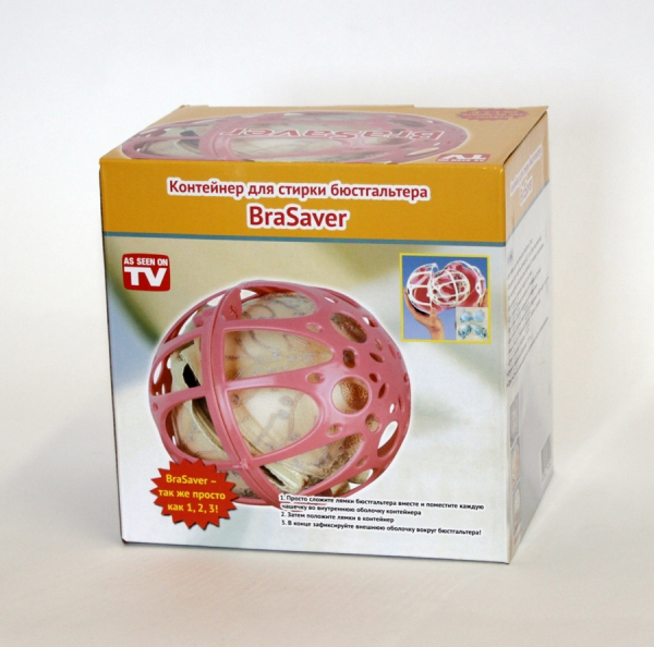 КОНТЕЙНЕР ДЛЯ СТИРКИ БЮСТГАЛЬТЕРОВ BRA SAVER (БРА СЭВЕР) В