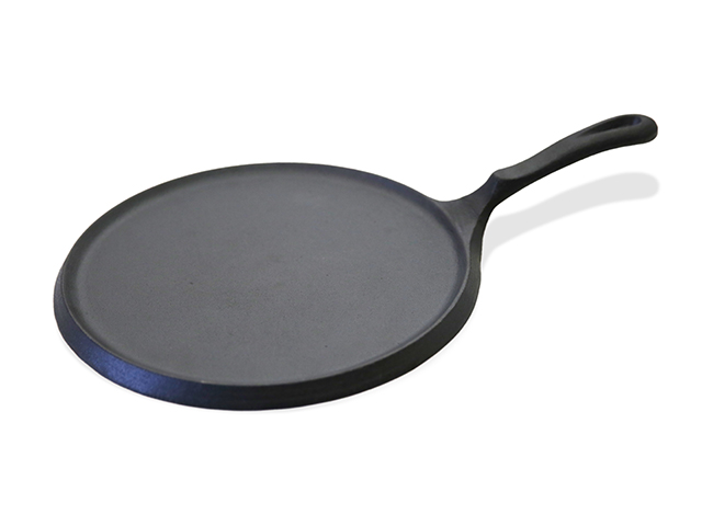 4108 FISSMAN Сковорода для блинов 25x1 см (чугун)