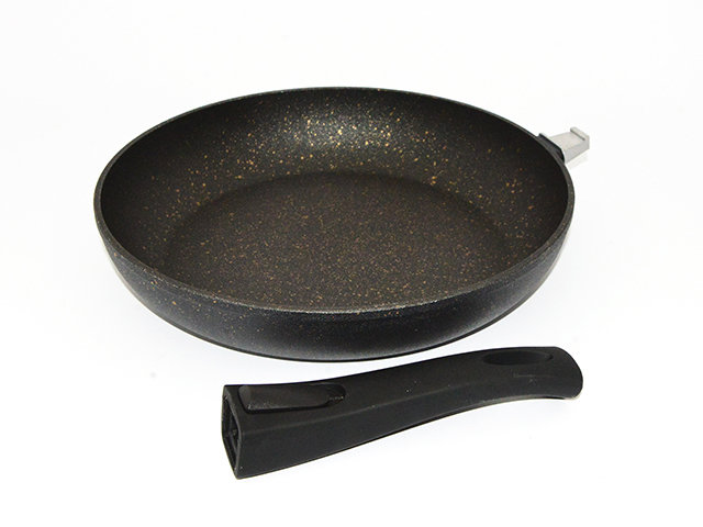 4369  Сковорода для жарки BLACK COSMIC 28x5,4 см со с