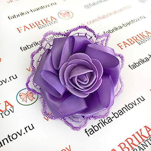 Бант для волос "Сицилия" на зажиме