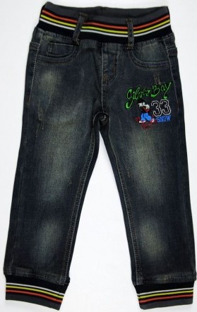 Джинсы из плотного материла