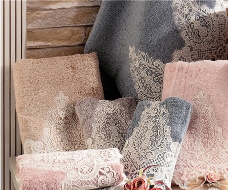 Махровые Полотенца с Вышивкой 50x90 см 1 шт/уп. Marry - Roya