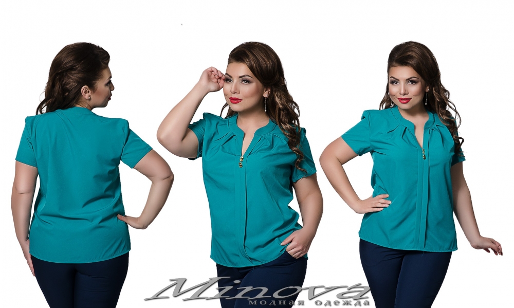 БЛУЗА №362-БИРЮЗА