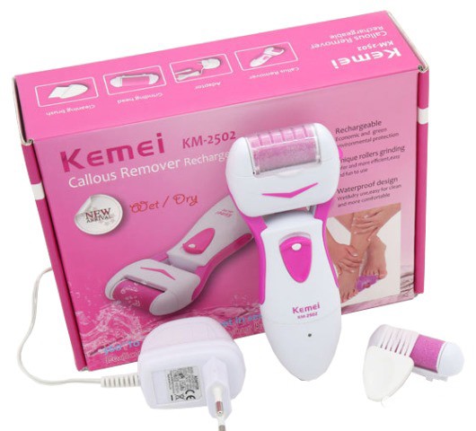 Электрическая роликовая пилка Kemei (Кемей)