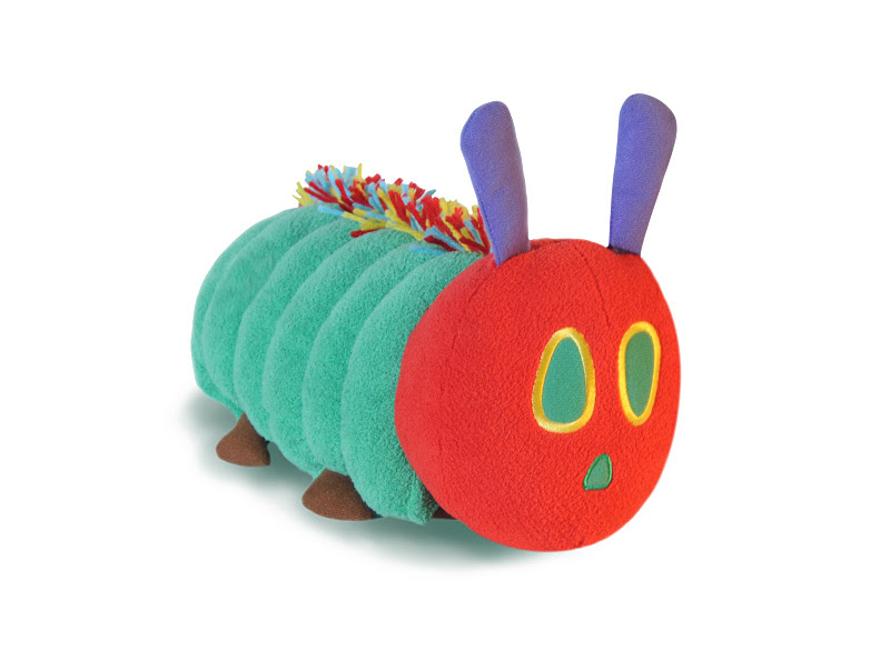 Игрушка мягкая+подушка+плед  Zoobies Очень Голодная Гусеница
