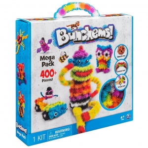 КОНСТРУКТОР-ЛИПУЧКА BUNCHEMS, 400 ДЕТАЛЕЙ
