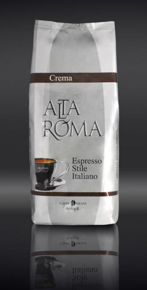 Кофе AltaRoma Crema, в зернах