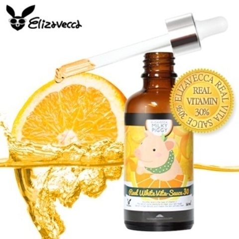 [Elizavecca] Сыворотка с витамином С 30% MILKY PIGGY REA