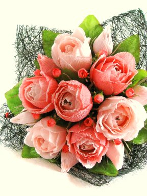 розовые розы