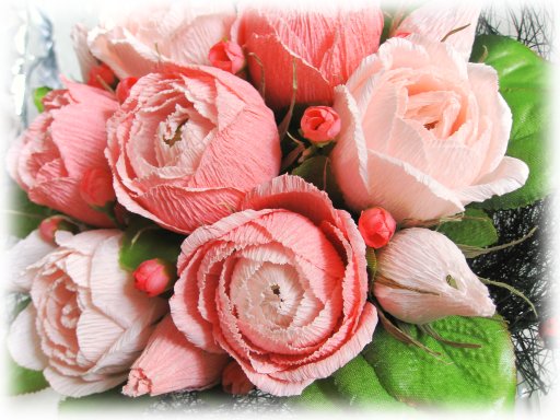 розовые розы