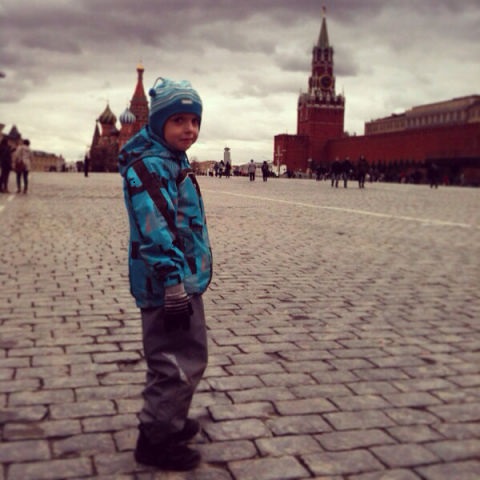 Первый раз на красной площади :)